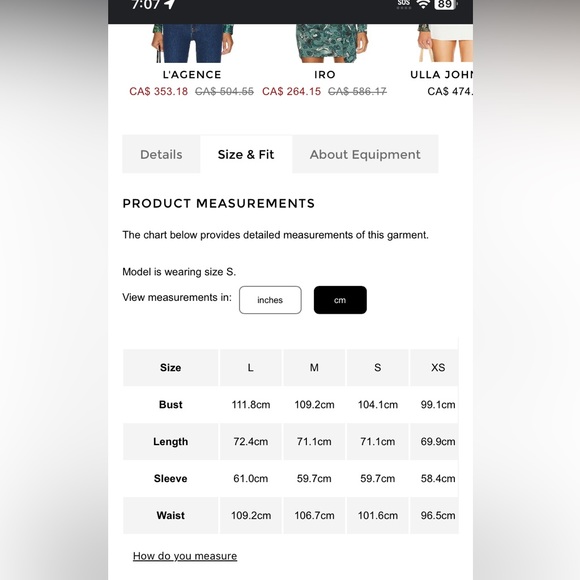 Equipment Hawaiian shirts 100% Silk Amaia silk long sleeve button up blouse Med - Picture 15 of 15